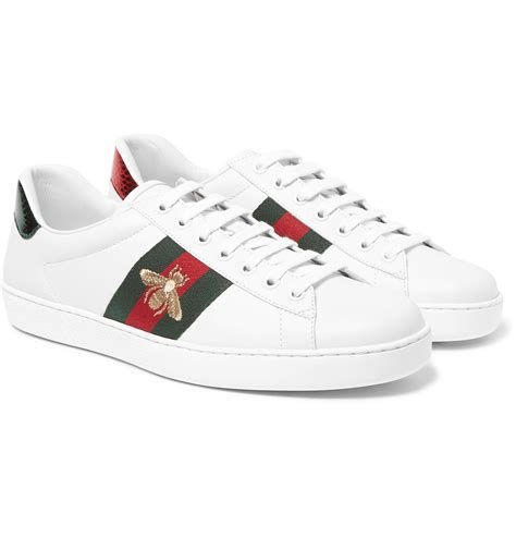 gucci trainers white|gucci white sneakers for men.